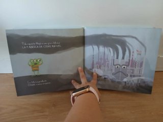 Libro infantil  Rana de tres ojos (Olga de Dios)