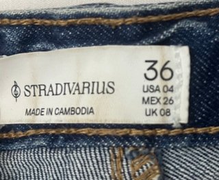 Falda/Shorts Vaquera Stradivarius Talla 36