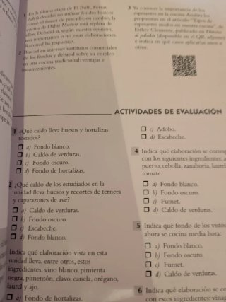 Cuaderno de trabajo Cocina y Restauración