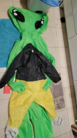 Disfraz Hinchable de Alien para Adulto