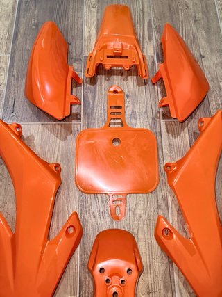 Carenados Naranja Pit Bike CRF50 110cc 125cc