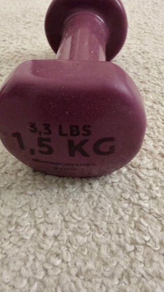 Par de Mancuernas 1,5 kg