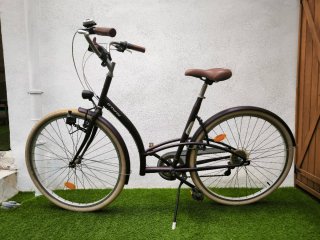 Bicicleta BTWIN Elops 320 Morada