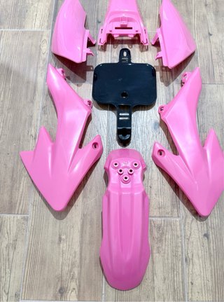 Carenados Rosa Pit Bike CRF50 110cc 125cc
