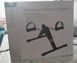 Pedaleador estático plegable