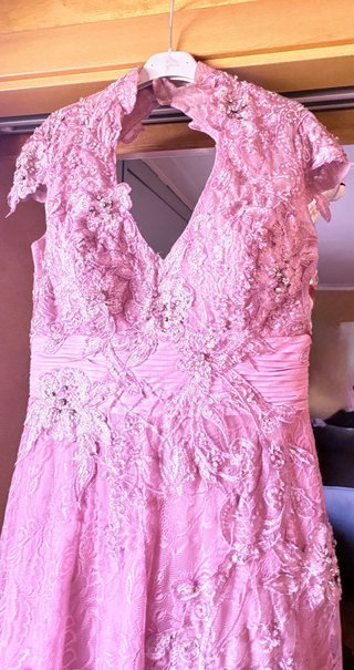 Vestido de Fiesta Largo Rosa