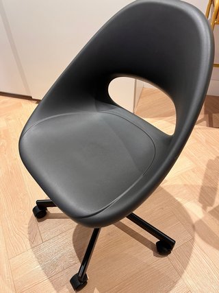 Silla de escritorio Ikea negra
