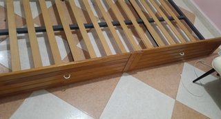 Somier de arrastre de madera 90 cm
