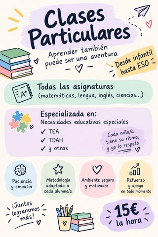 Clases de apoyo particular