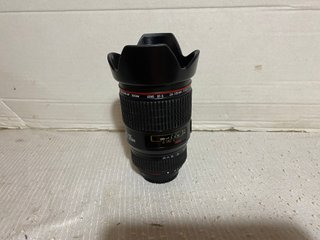 Vaso con forma de objetivo de cámara