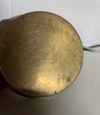 Mortero de Bronce con Relieves