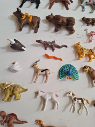 Lote de animales de juguete