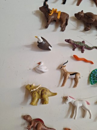 Lote de animales de juguete