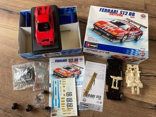 Bburago Ferrari 512 BB Daytona 1979 Kit Metal