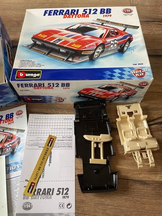 Bburago Ferrari 512 BB Daytona 1979 Kit Metal