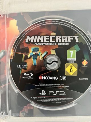 Minecraft. Playstation 3