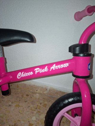 Bicicleta de Equilibrio Chicco Rosa