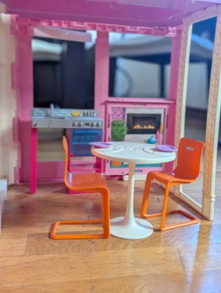 Casa de muñecas plegable