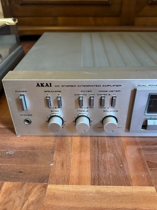 Amplificador Estéreo Vintage Akai AM-U02