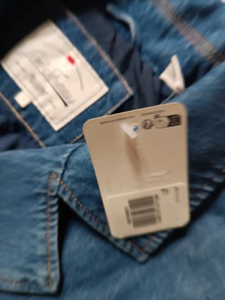 Abrigo Levi's Denim Largo