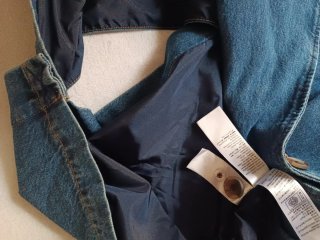 Abrigo Levi's Denim Largo