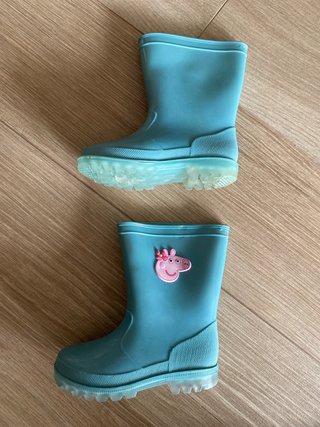 Botas de agua para niña talla 27