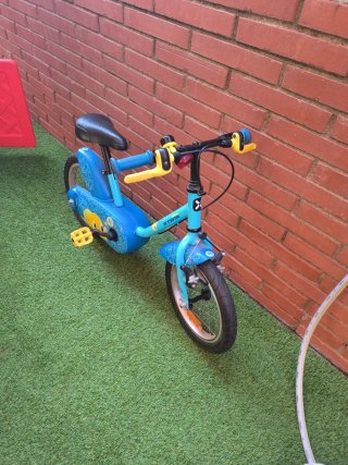 Bicicleta Infantil Btwin Azul