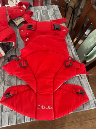Mochila Portabebés Stokke Roja