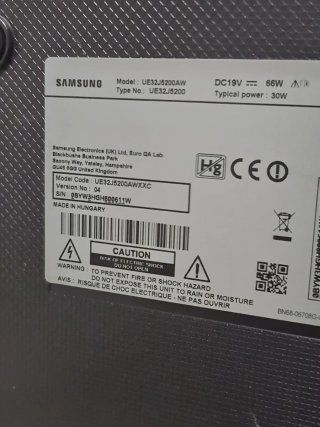 Televisor Samsung Negro