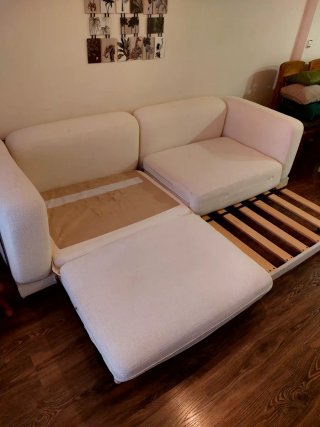 Sofá Cama Ikea Crema