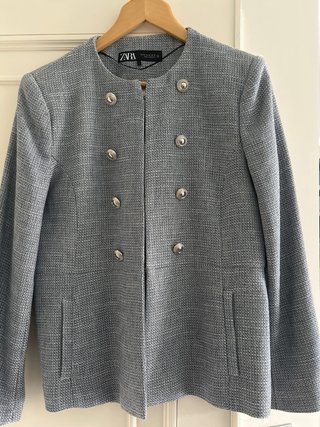 Chaqueta Zara Militar Azul XL - SIN ESTRENAR