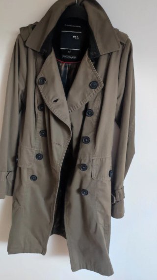 Trench MKT Studio Caqui Talla M