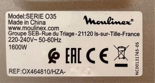 Horno Eléctrico Moulinex 33 Litros
