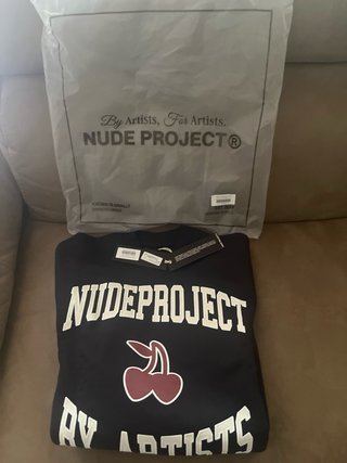 Sudadera Nude Project Negra Talla XS