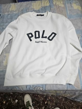 Sudadera Polo Ralph Lauren Blanca Hombre