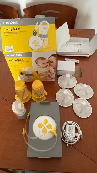 Sacaleches Eléctrico Doble Medela Swing Maxi