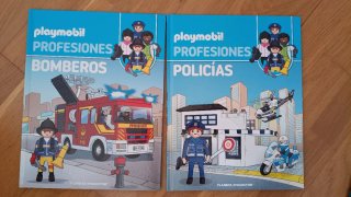 Libros Playmobil profesiones