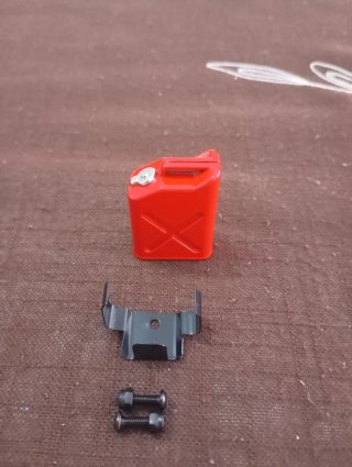 Garrafa de Gasolina Metálica Escala 1/10