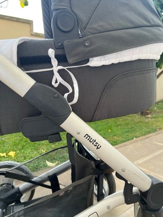 Carrito de bebé Mutsy Nio verde + cobertura capazo