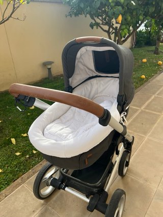 Carrito de bebé Mutsy Nio verde + cobertura capazo