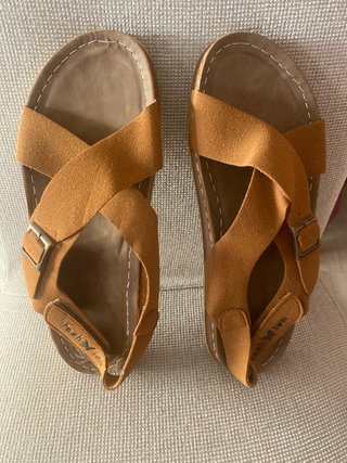 Sandalias Mujer Earth Spirit Marrones/Naranjas