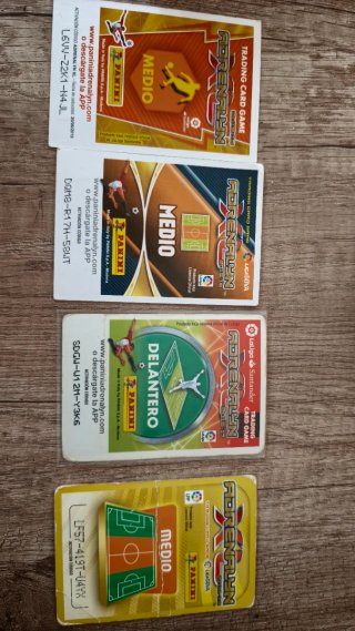 Set de 4 Cromos Balón de Oro