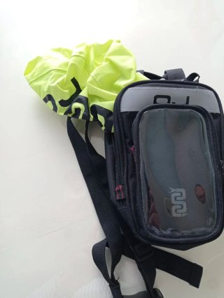 Pernera de moto QJ, con funda impermeable y movil