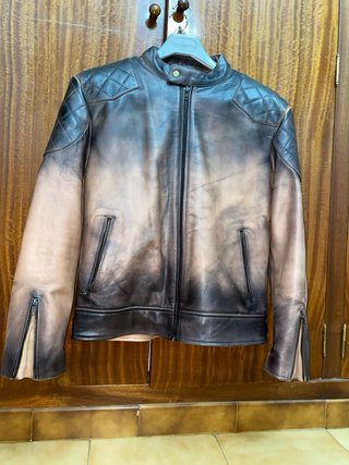 Chaqueta de Piel para Moto