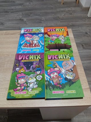 Vicnix, tomos del 1 al 4, como nuevos