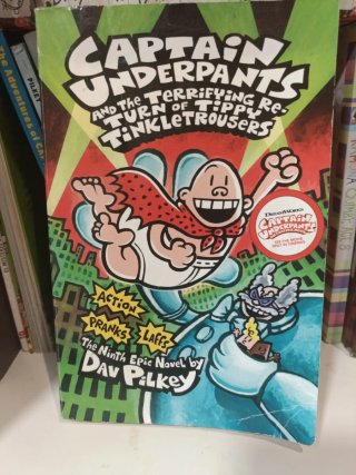 Colección de 10 libros Captain Underpants INGLES
