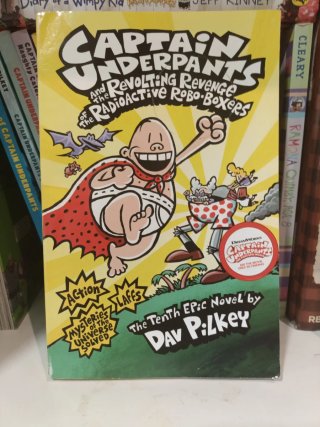 Colección de 10 libros Captain Underpants INGLES
