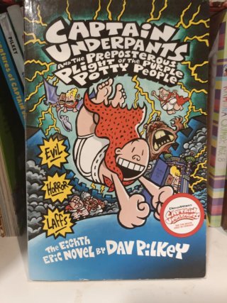 Colección de 10 libros Captain Underpants INGLES