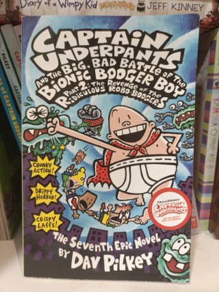 Colección de 10 libros Captain Underpants INGLES