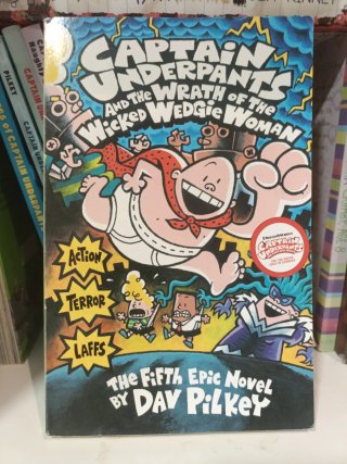 Colección de 10 libros Captain Underpants INGLES
